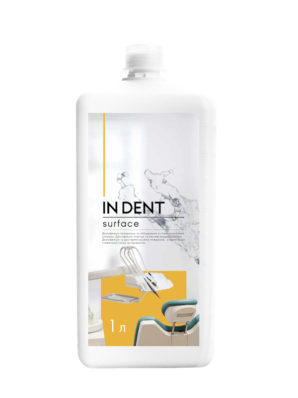 Засіб дезінфікуючий "In Dent surface (Ін Дент сурфейс)" 1000 мл